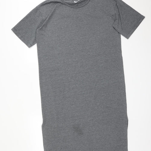 Noisy may Womens Grey   T-Shirt Dress  Size M