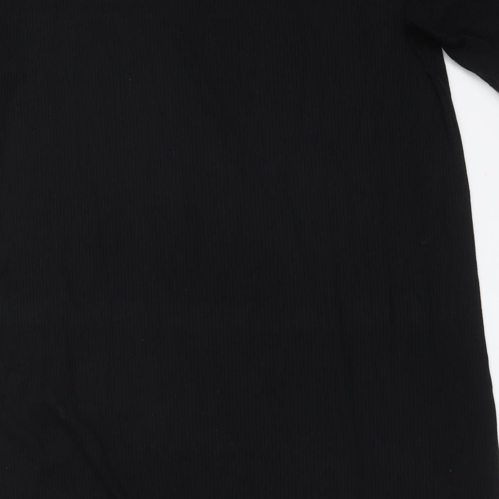H&M Womens Black   A-Line  Size L
