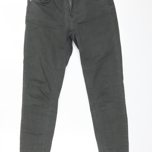 Denim Womens Green   Skinny Jeans Size S L28 in