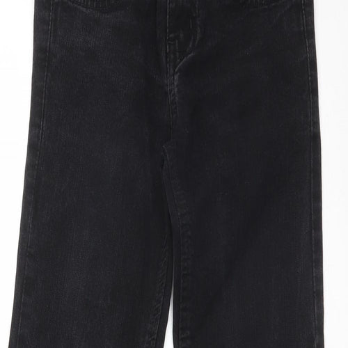 YD Girls Black   Straight Jeans Size 10-11 Years