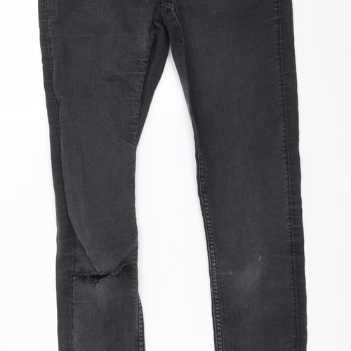 H&M Womens Black   Jegging Jeans Size 8 L28 in