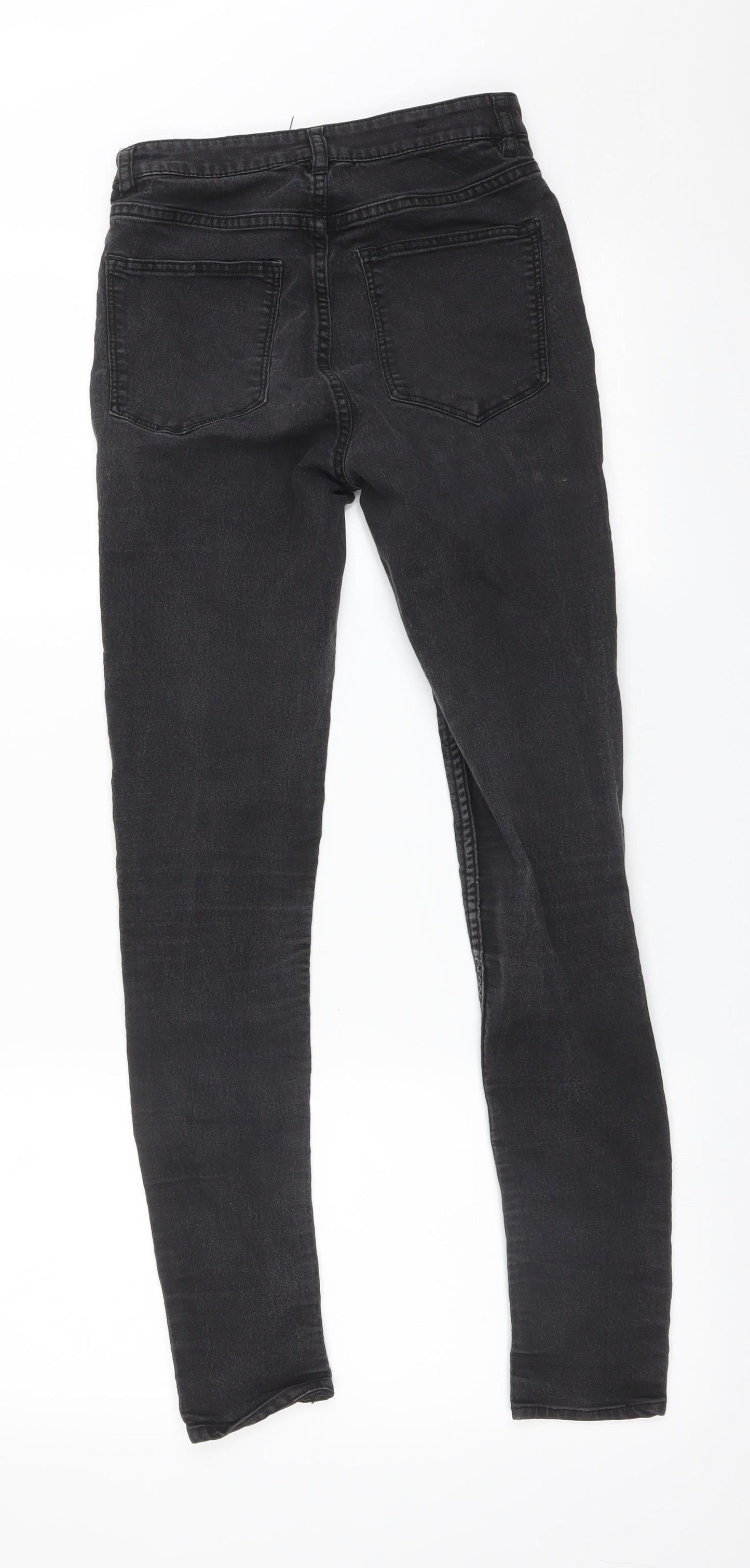 H&M Womens Black   Jegging Jeans Size 8 L28 in