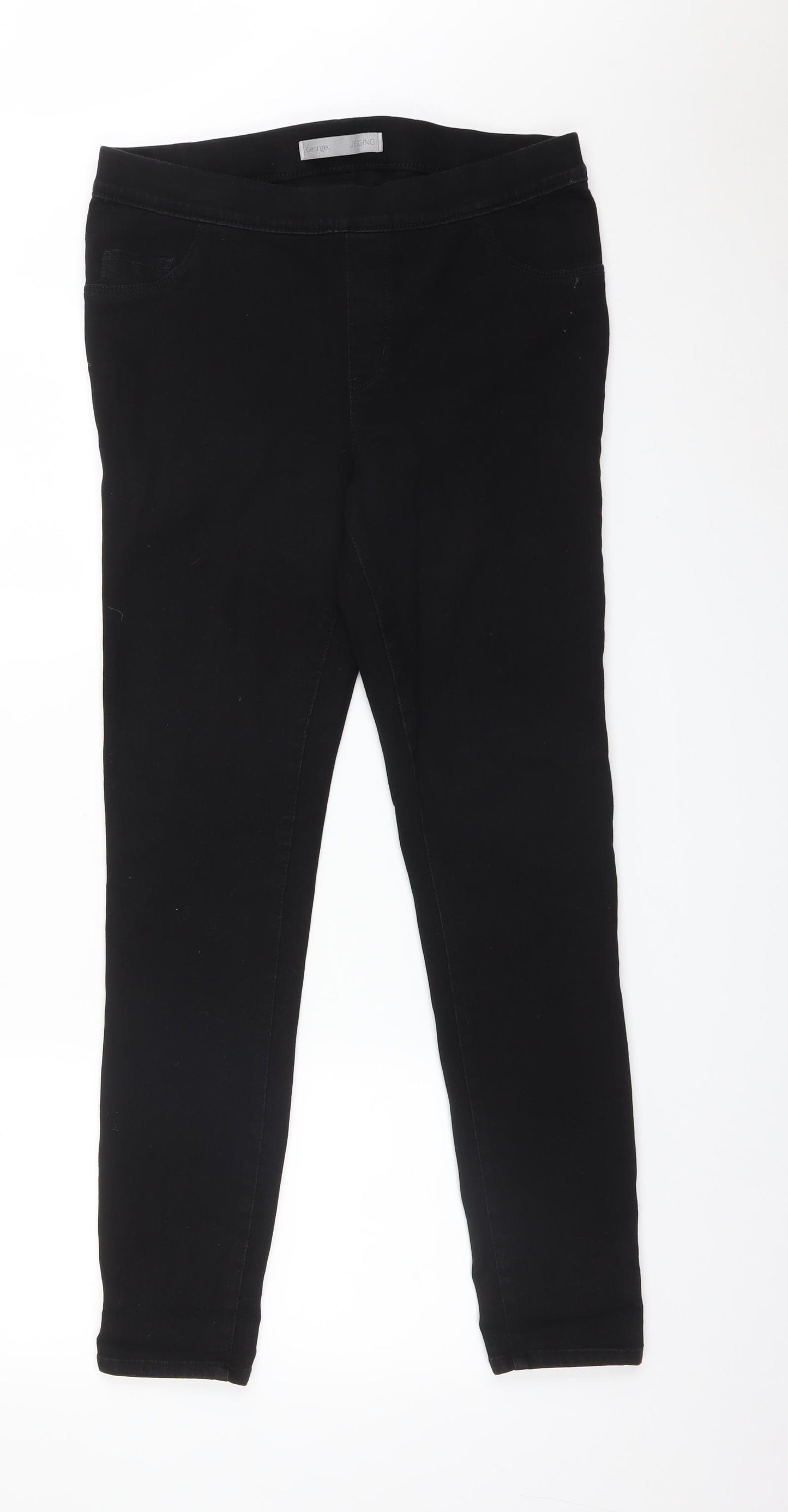 George Womens Black   Jegging Jeans Size 12 L29 in