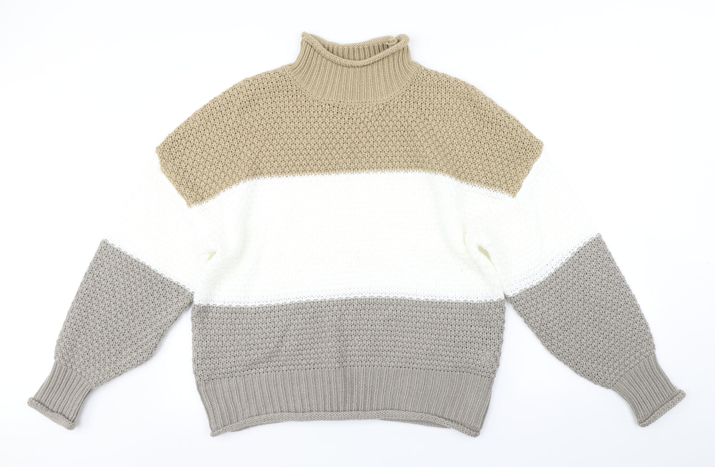 Preworn Womens Multicoloured   Pullover Jumper Size S