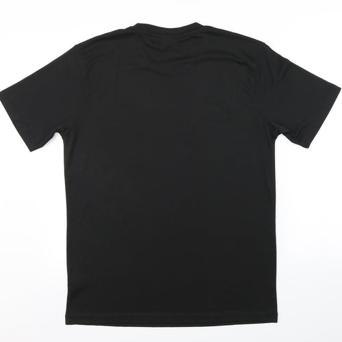 Preworn Mens Black   Basic T-Shirt Size L