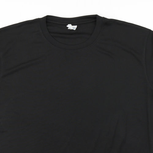 Preworn Mens Black   Basic T-Shirt Size L