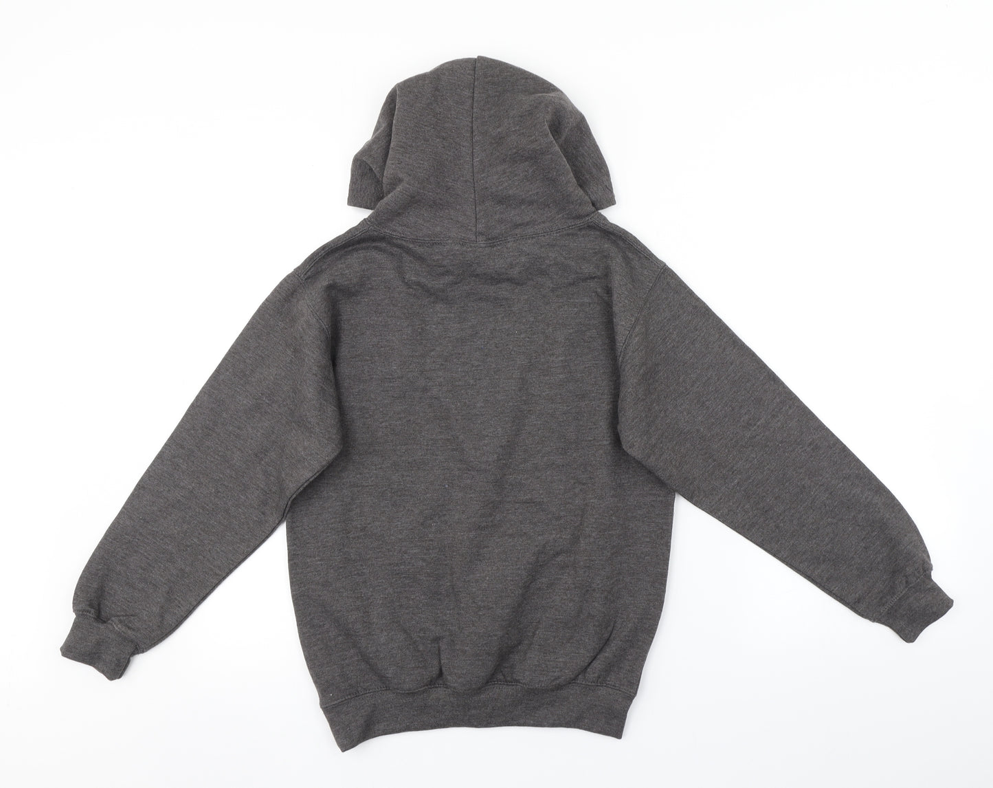 Preworn Boys Grey   Pullover Hoodie Size 9-10 Years