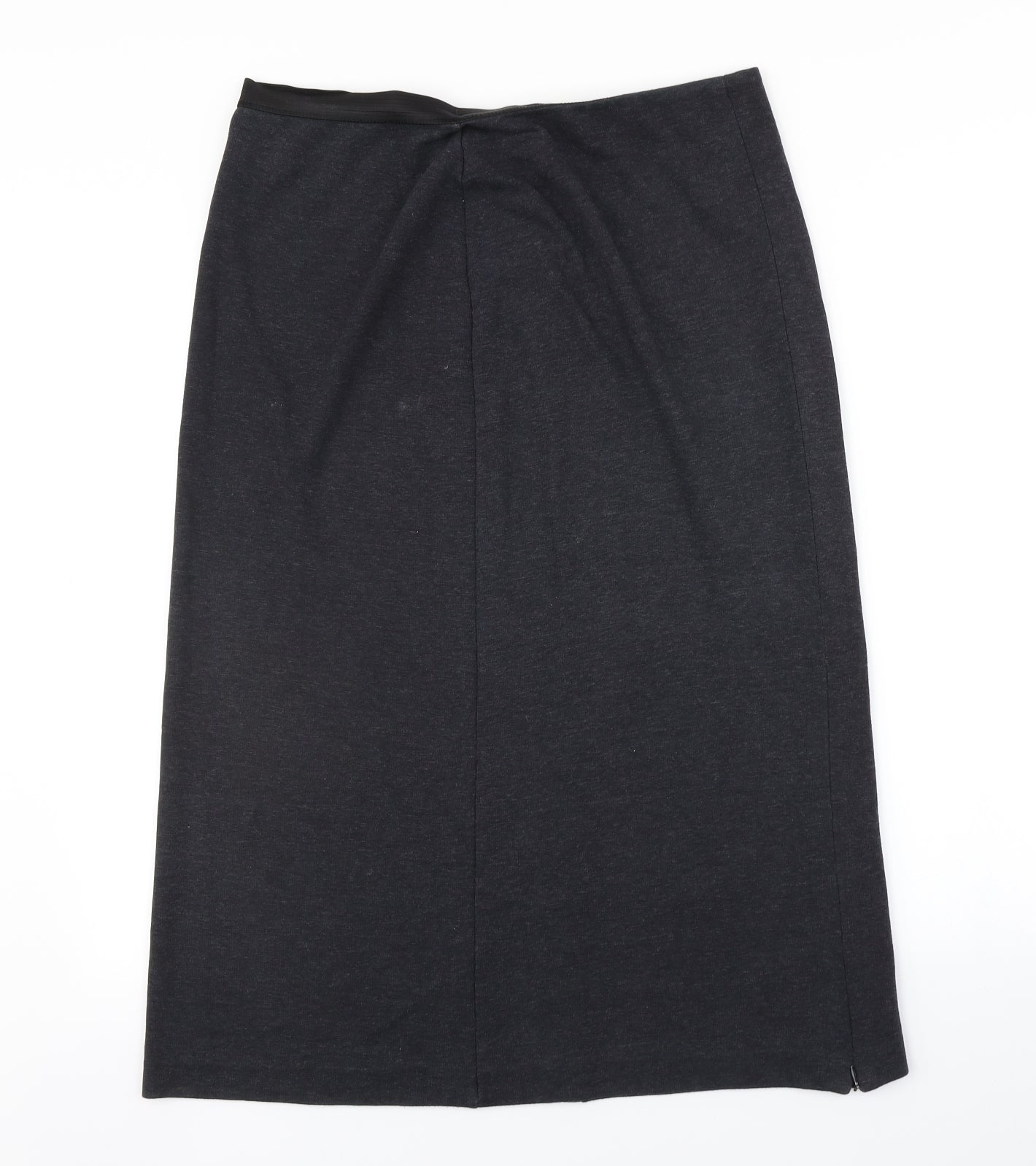 M&S Womens Grey   A-Line Skirt Size 16