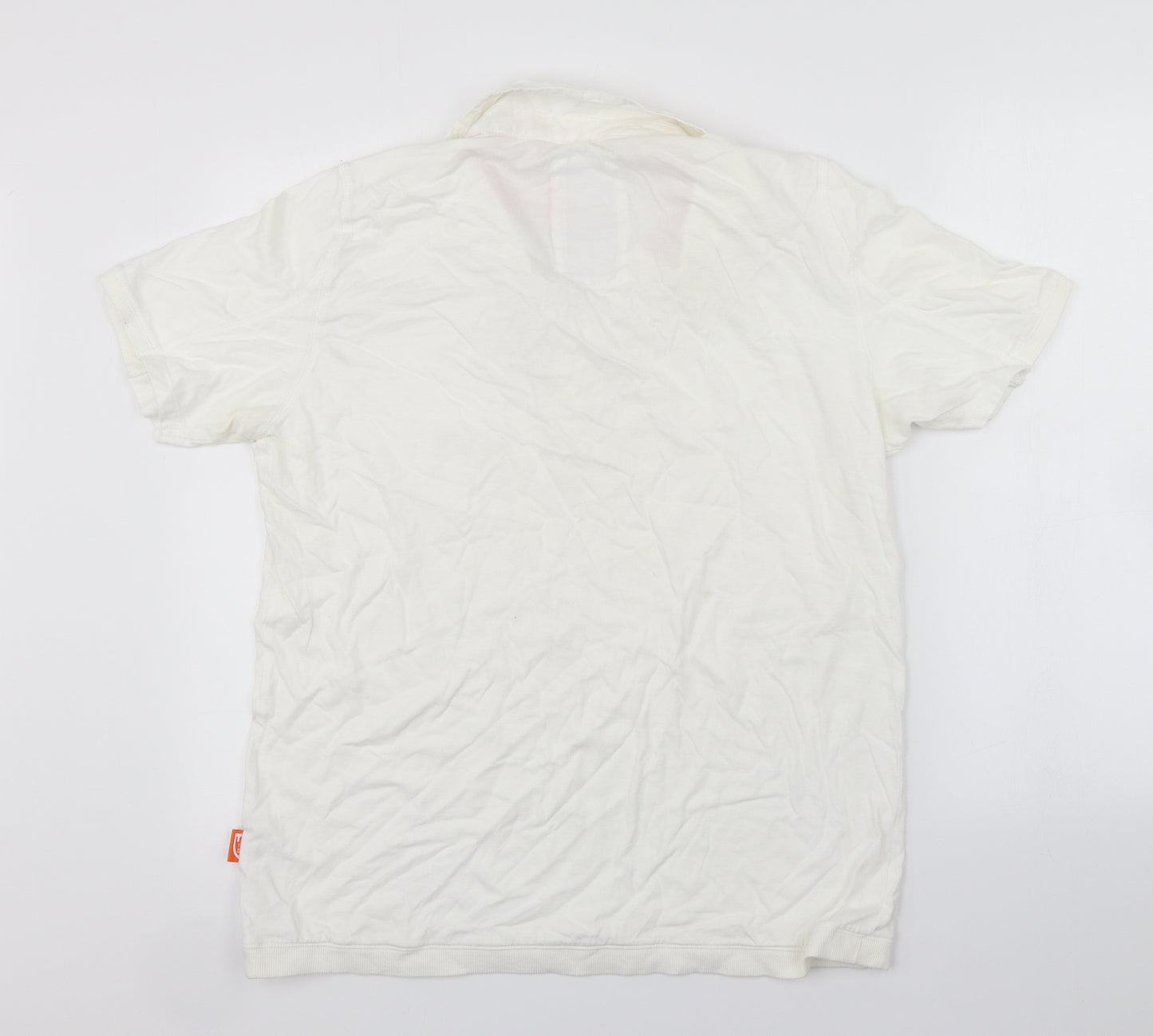 NEXT Mens White    Polo Size XL