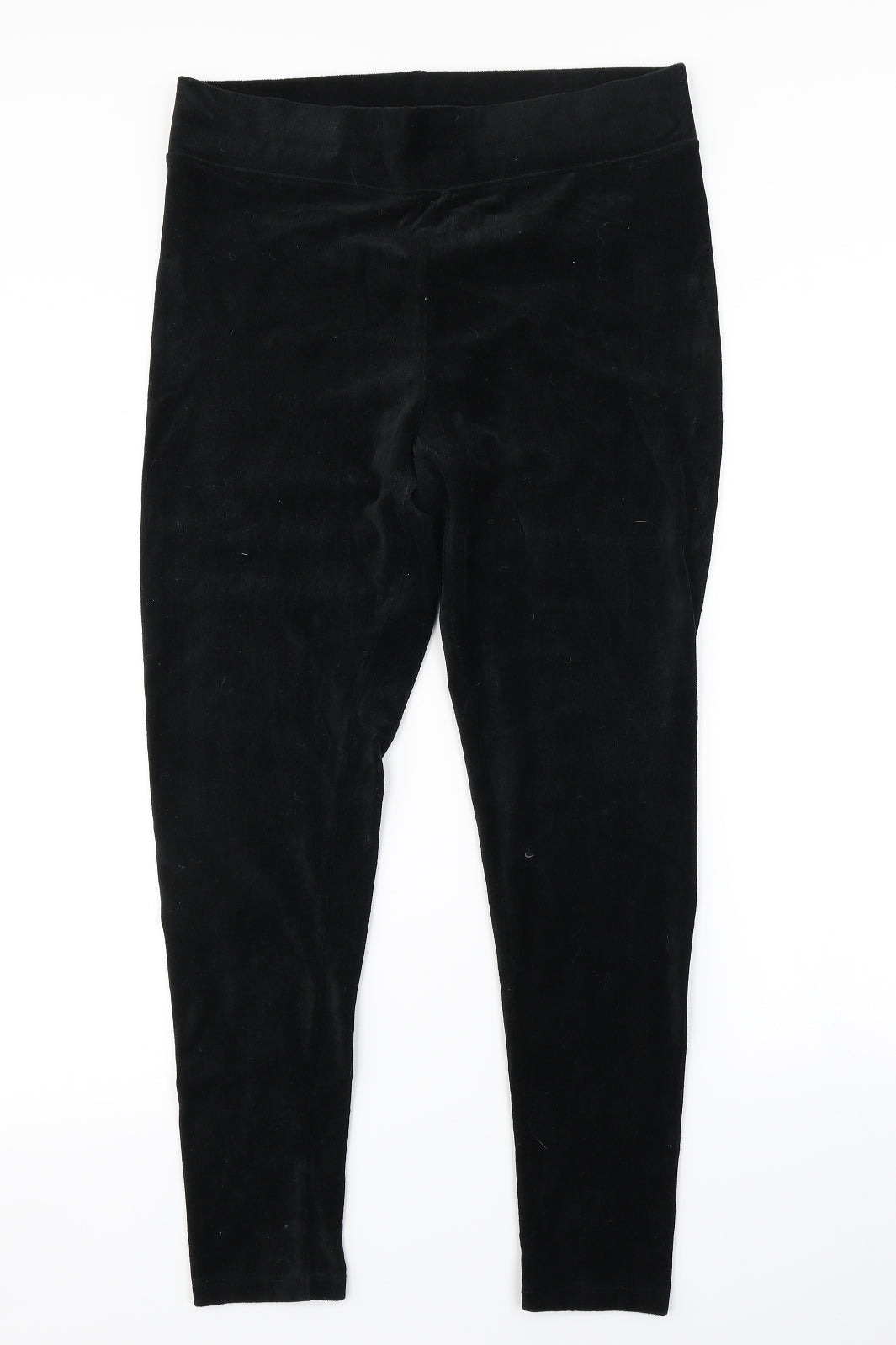 M&S Womens Black   Jogger Trousers Size 16 L28 in