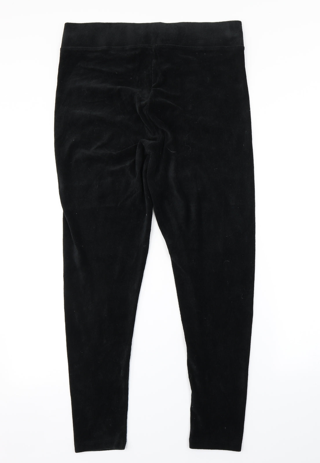 M&S Womens Black   Jogger Trousers Size 16 L28 in