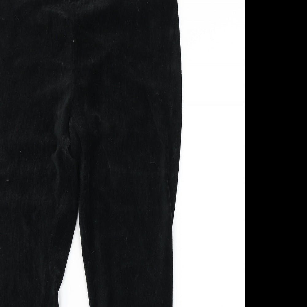 M&S Womens Black   Jogger Trousers Size 16 L28 in