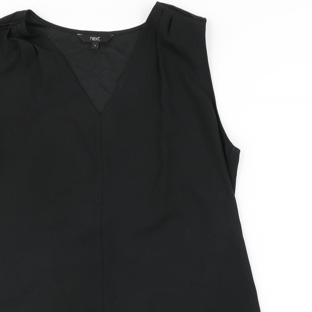 NEXT Womens Black   Basic Blouse Size 16