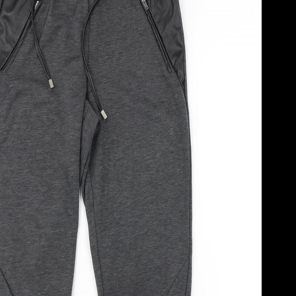 URBAN BLISS Womens Grey   Sweatpants Trousers Size 10 L27 in