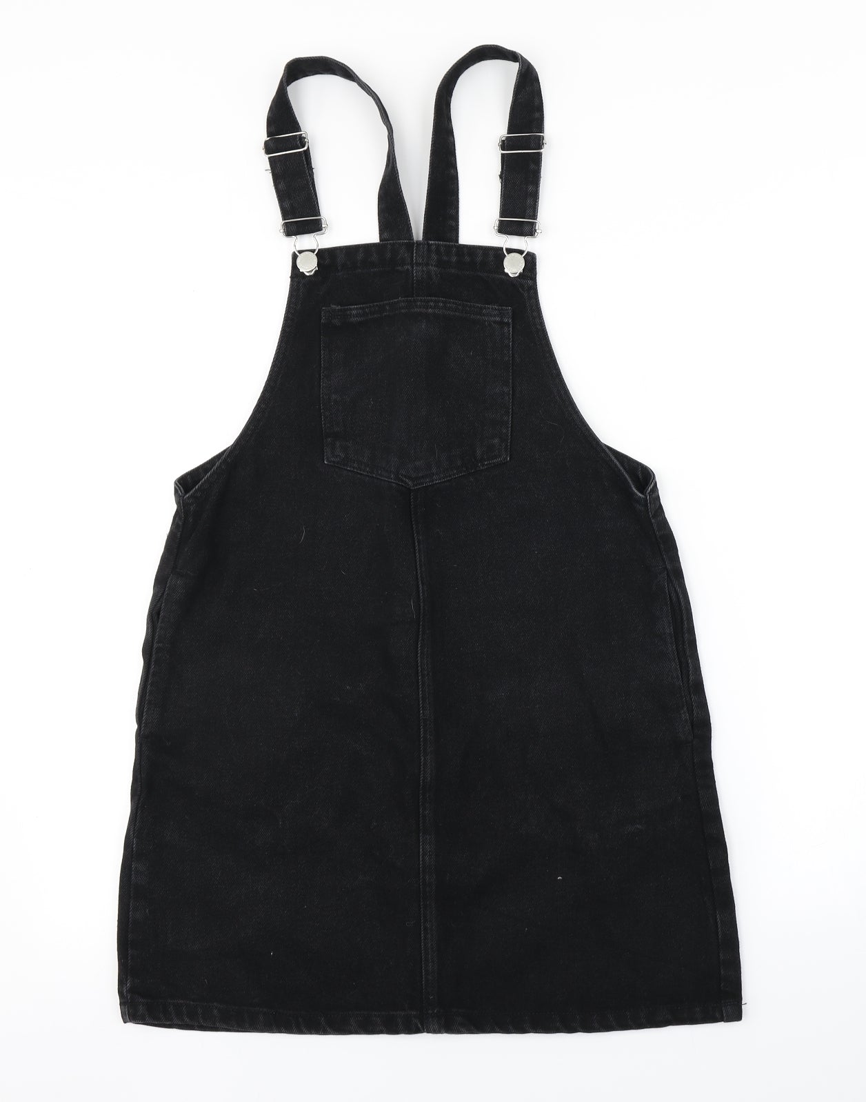 Miss Selfridge Womens Black   Pinafore/Dungaree Dress  Size 8
