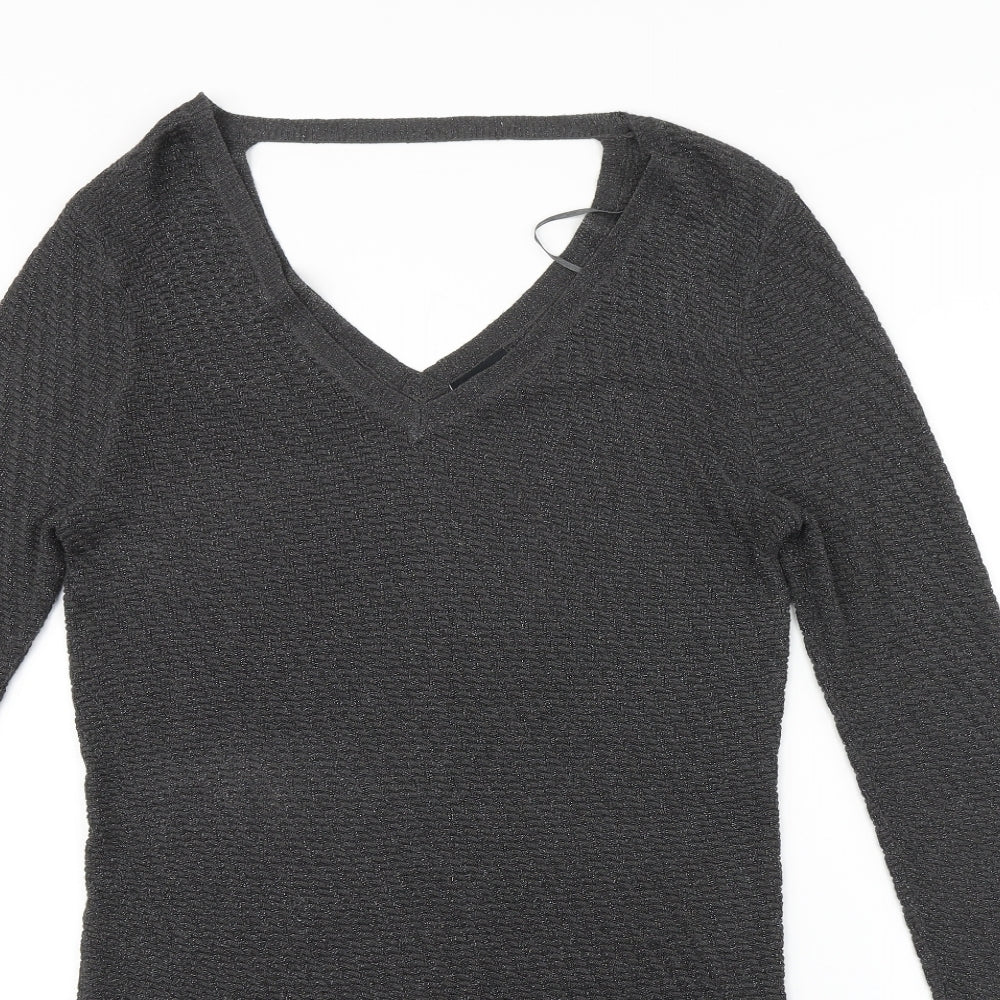NEXT Womens Grey   Jumper Dress  Size 14