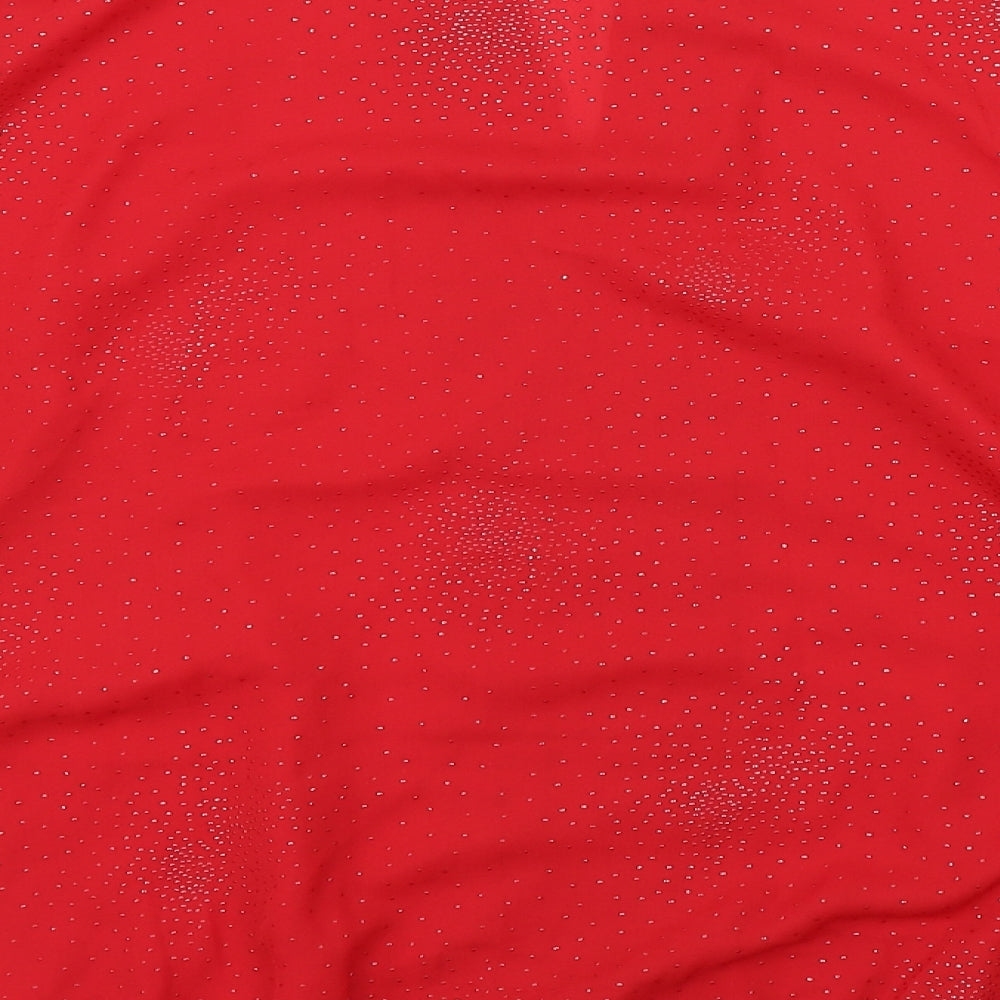 Anthology Womens Red   Basic Blouse Size 20