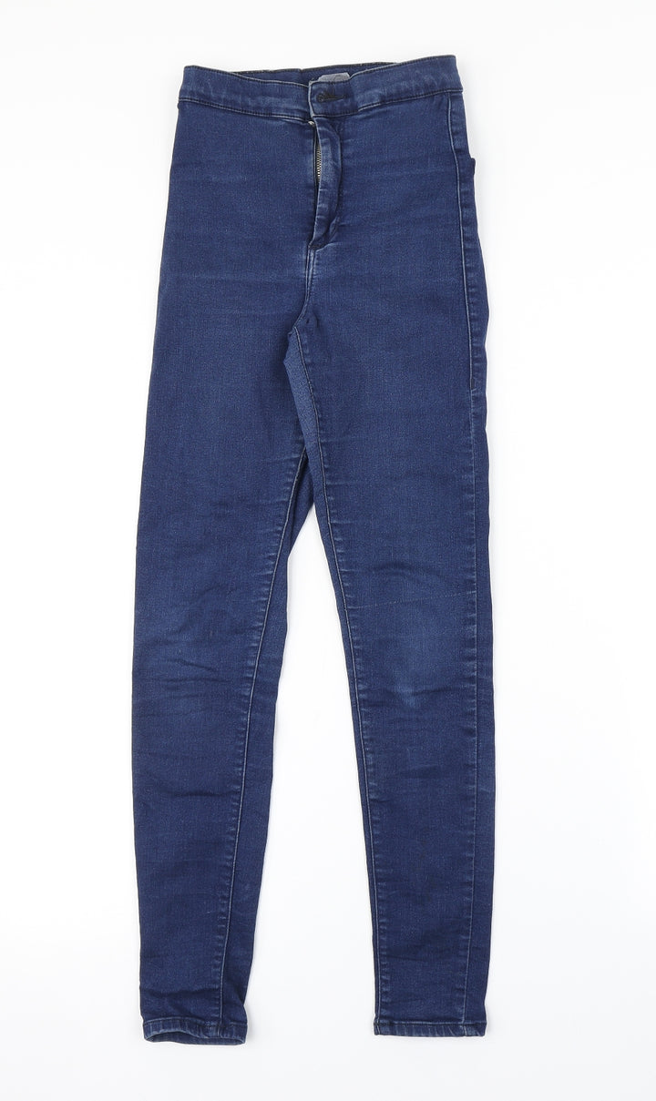Topshop Womens Blue Jegging Jeans Size 25 in L30 in