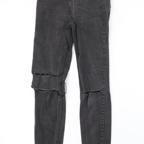 New Look Womens Grey   Jegging Jeans Size 6 L32 in