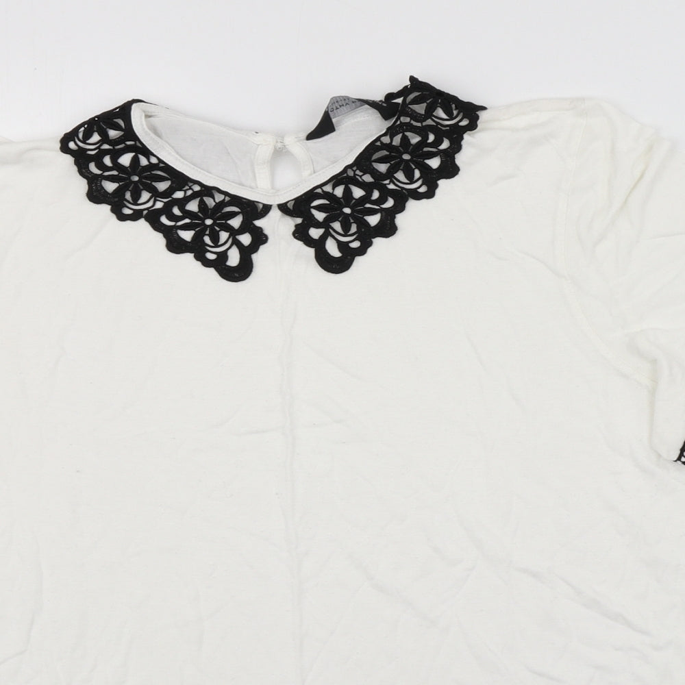 Dorothy Perkins Womens White   Basic Blouse Size 18