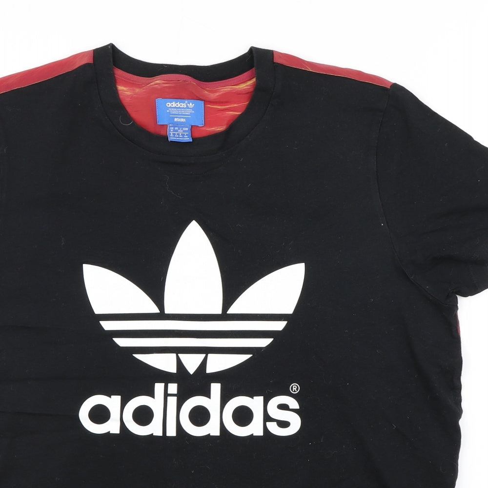 adidas Womens Multicoloured   Basic T-Shirt Size 16