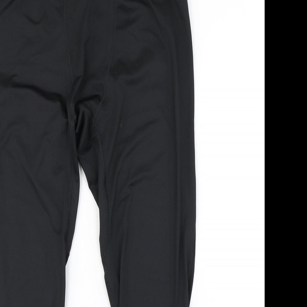 New Look Mens Black   Compression Leggings Size XL L26 in