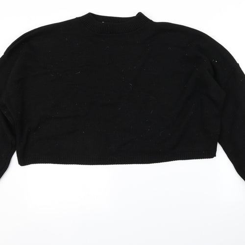 In the Style Womens Black   Pullover Jumper Size 16