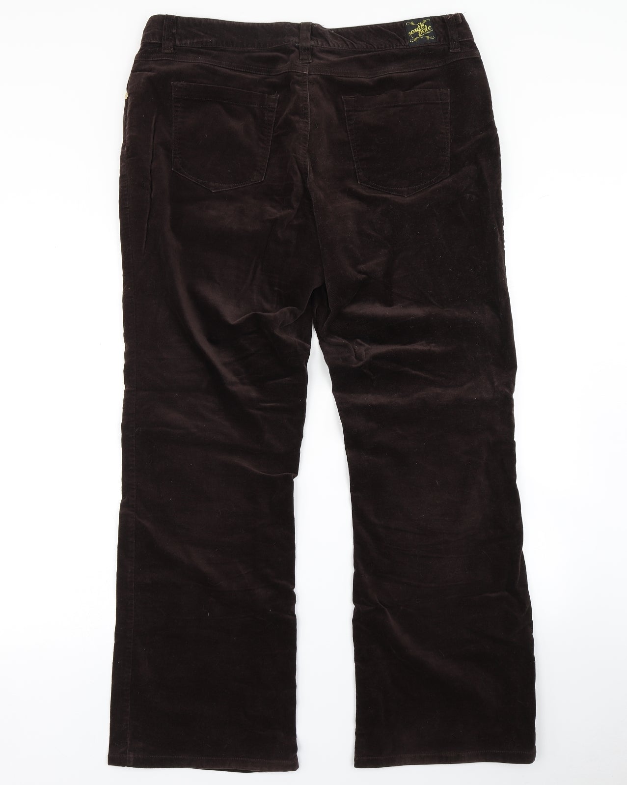 Southpole Womens Brown   Bootcut Jeans Size 16 L30 in