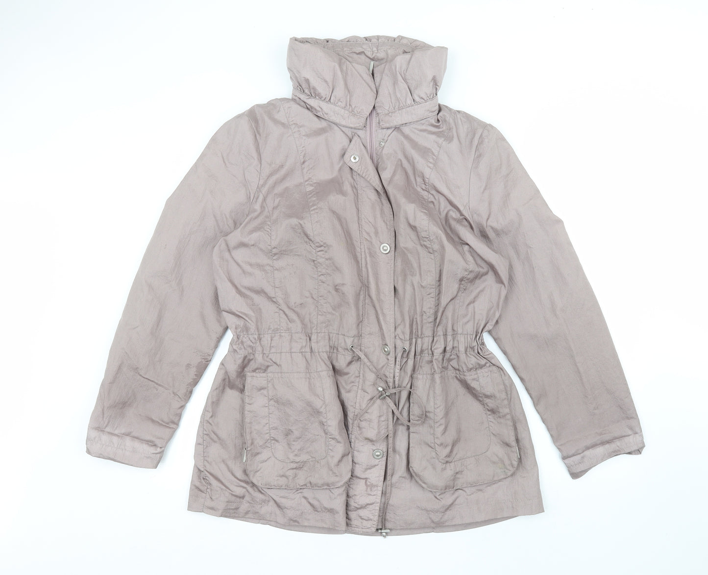 BM Womens Purple   Pea Coat Coat Size 18