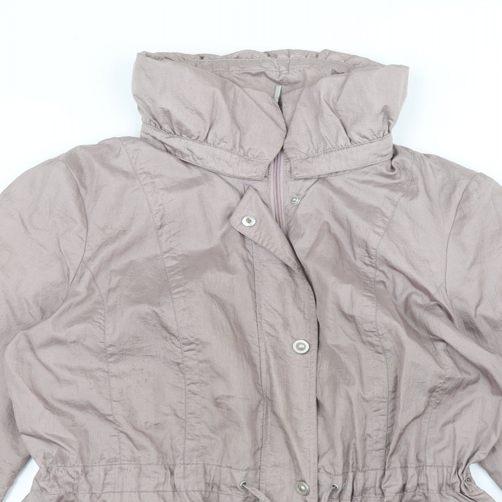 BM Womens Purple   Pea Coat Coat Size 18