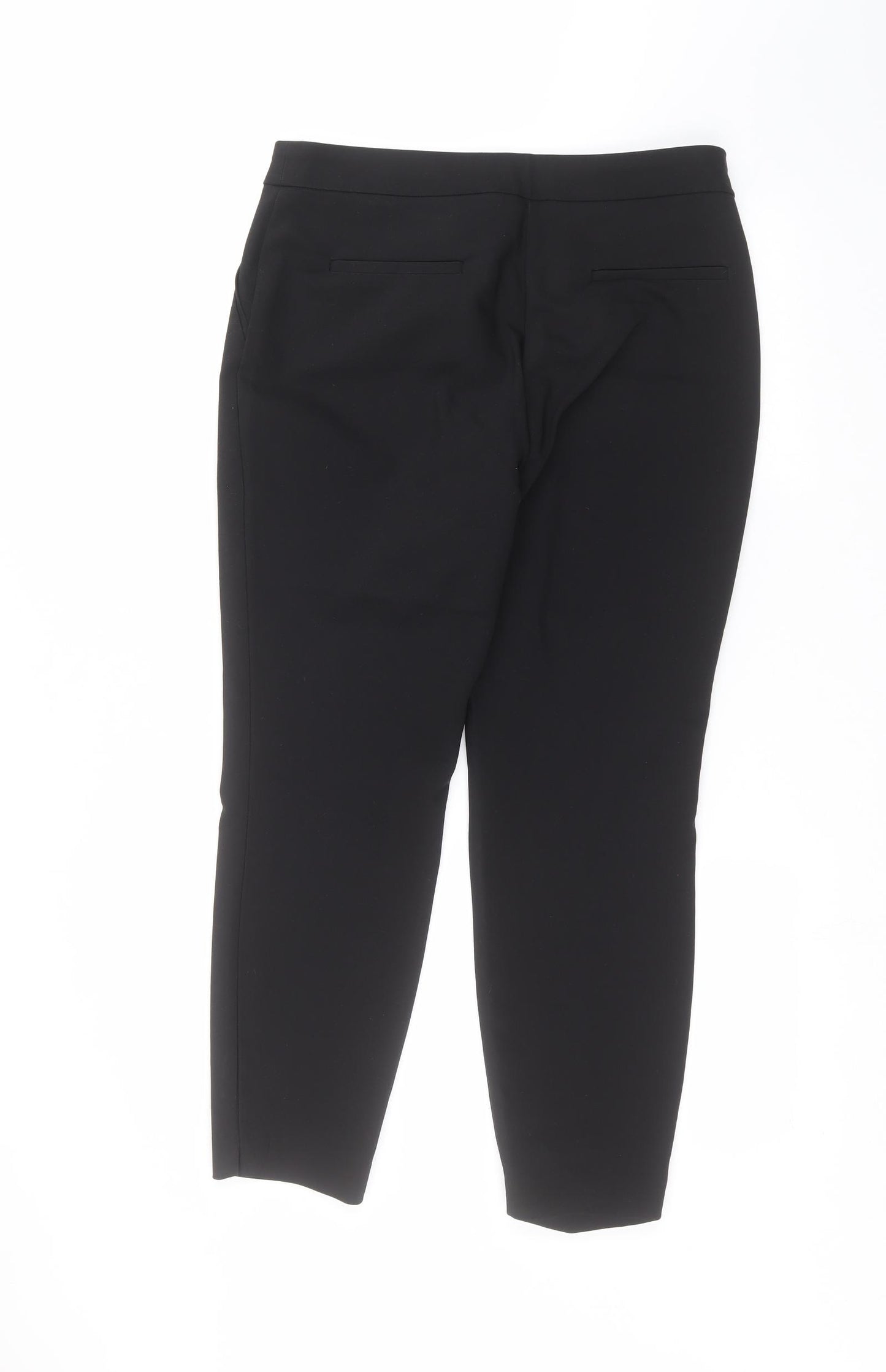 Papaya Womens Black   Trousers  Size 14 L26 in