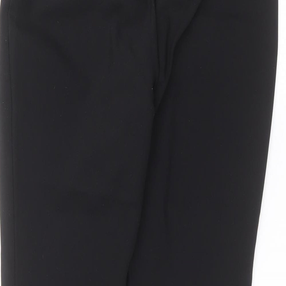 Papaya Womens Black   Trousers  Size 14 L26 in