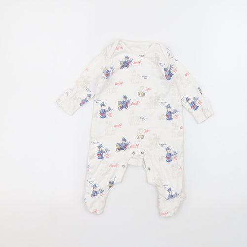 Postman Pat Baby White   Coverall One-Piece Size 3-6 Months