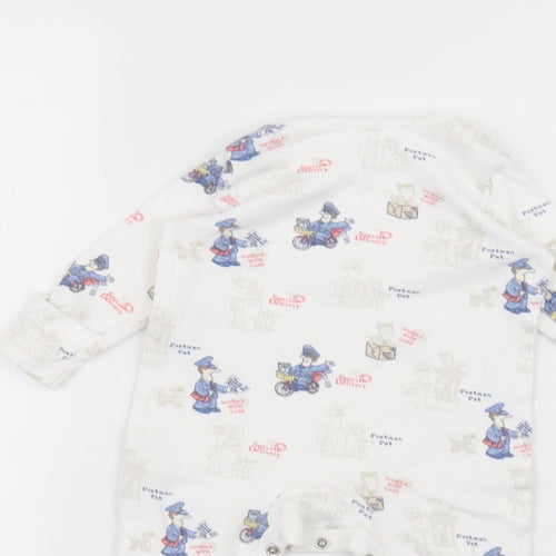 Postman Pat Baby White   Coverall One-Piece Size 3-6 Months