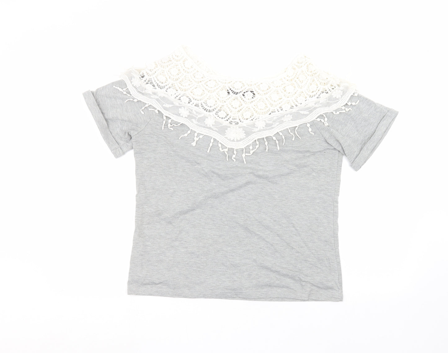Zanzea Womens Grey   Basic T-Shirt Size M