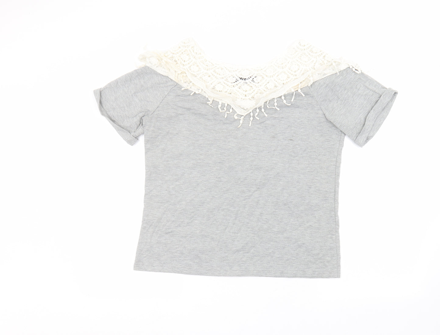 Zanzea Womens Grey   Basic T-Shirt Size M