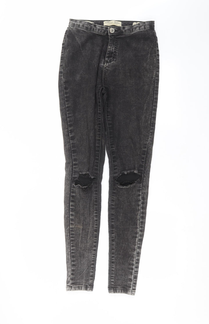 Parisian Collection Womens Black Skinny Jeans Size 8 L30 in