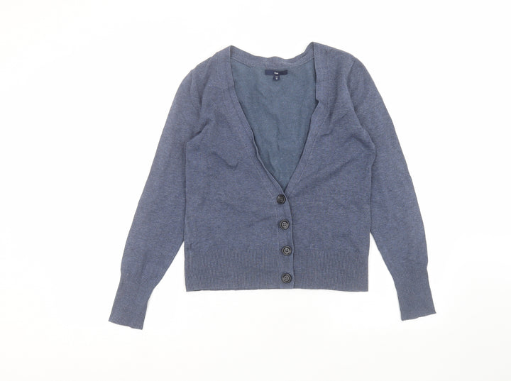 Gap Womens Blue Cardigan Jumper Size XS