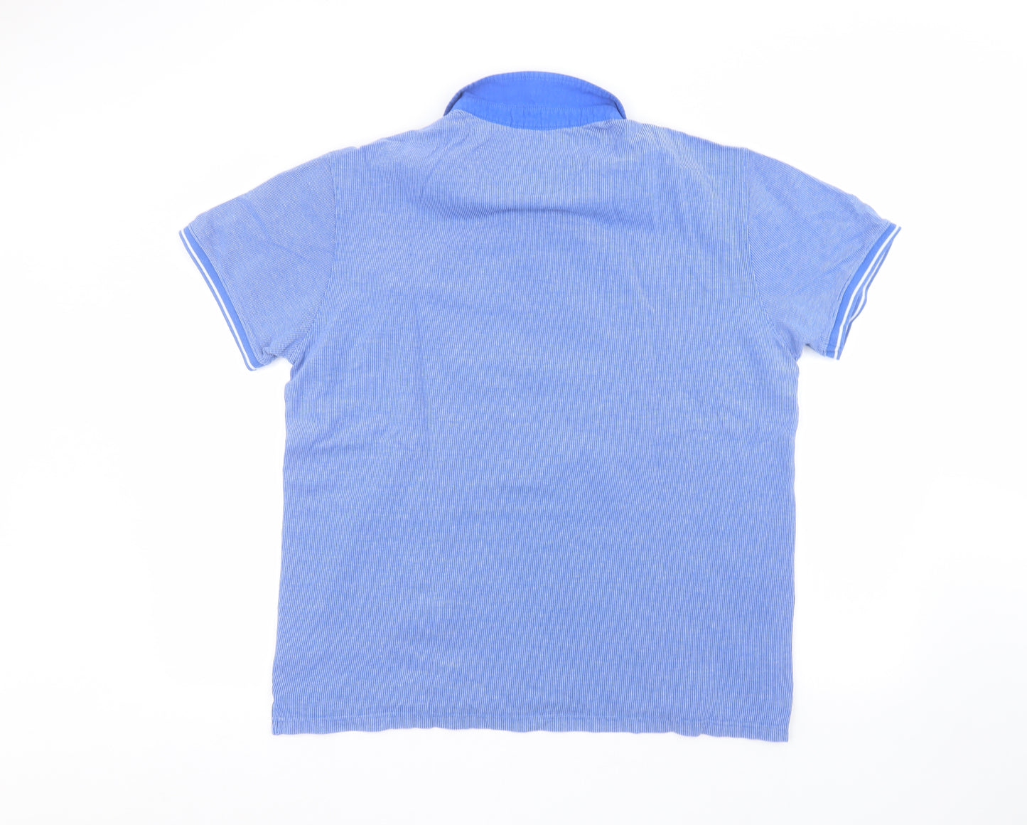 Peacocks Mens Blue    Polo Size XL