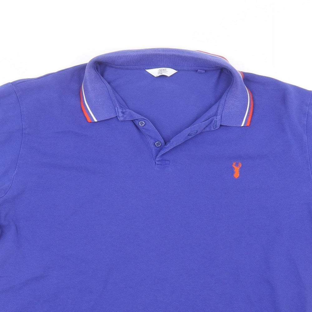 NEXT Mens Blue    Polo Size XL