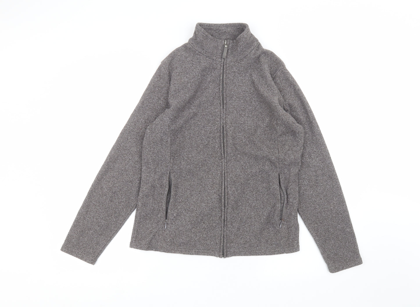Marks and Spencer Womens Black   Full Zip Jumper Size 14