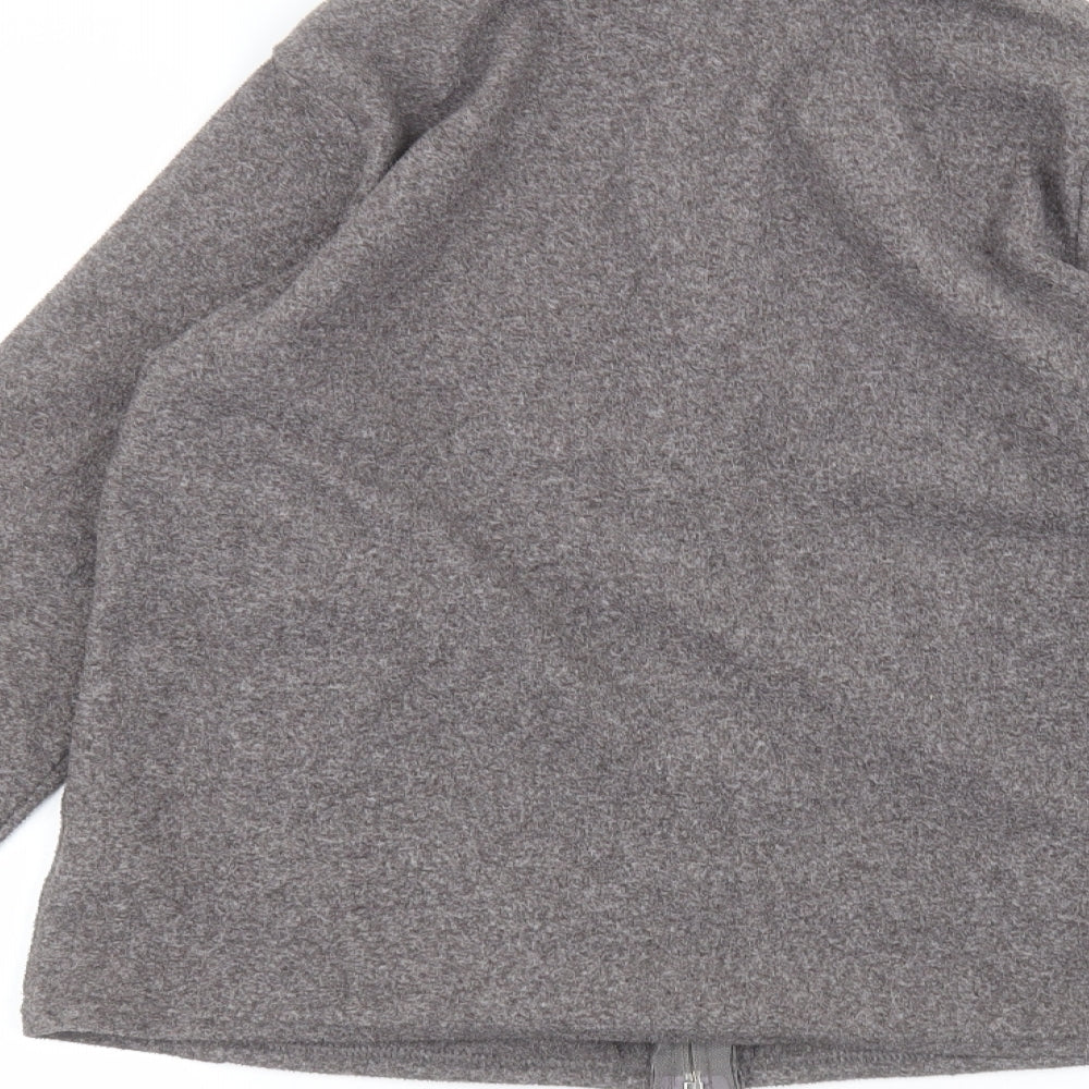 Marks and Spencer Womens Black   Full Zip Jumper Size 14
