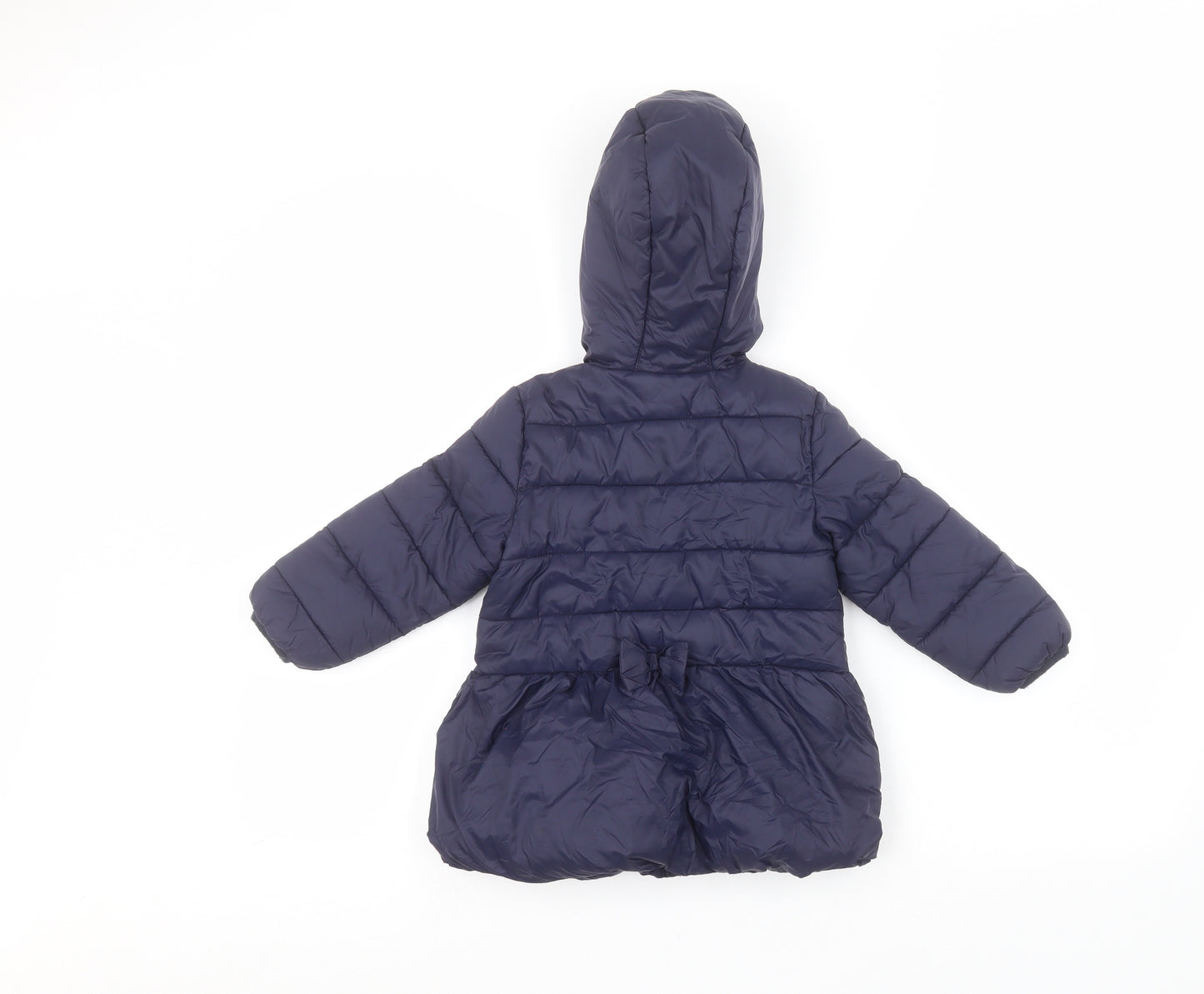 Marks and Spencer Baby Blue   Parka Coat Size 18-24 Months