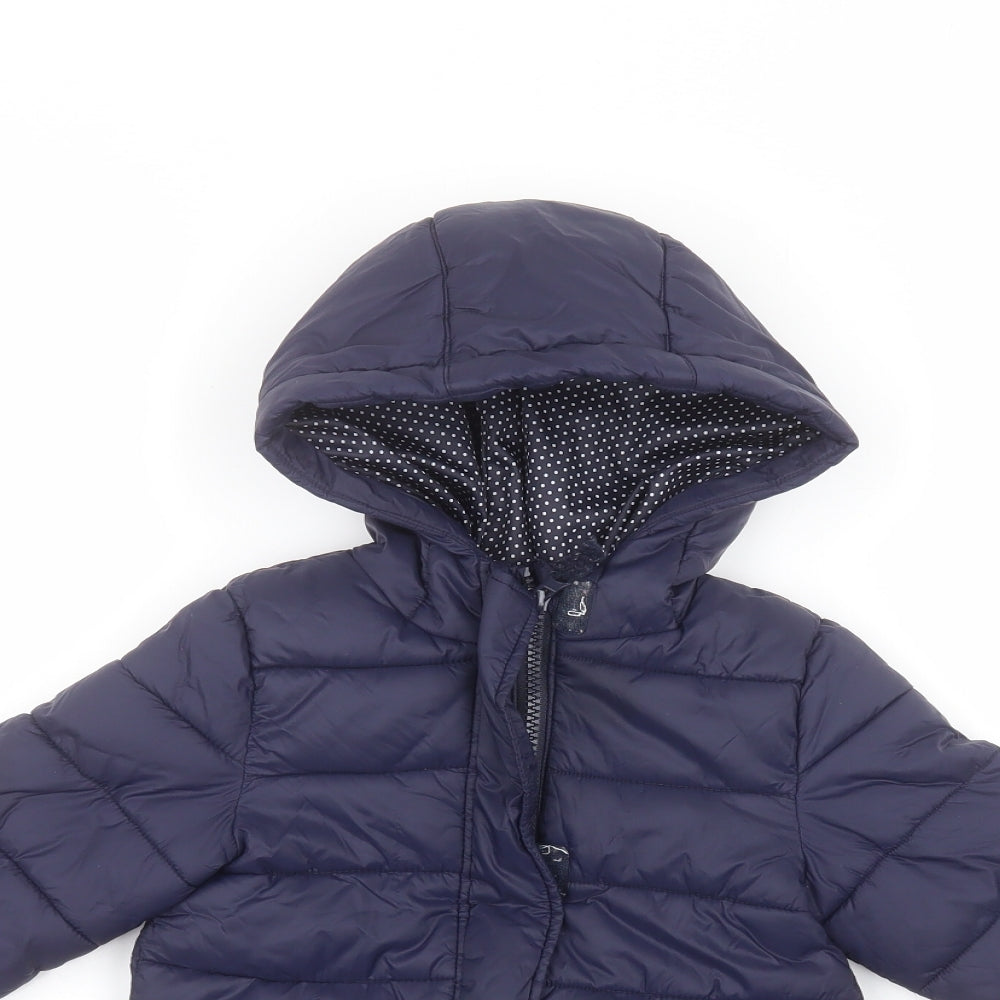 Marks and Spencer Baby Blue   Parka Coat Size 18-24 Months