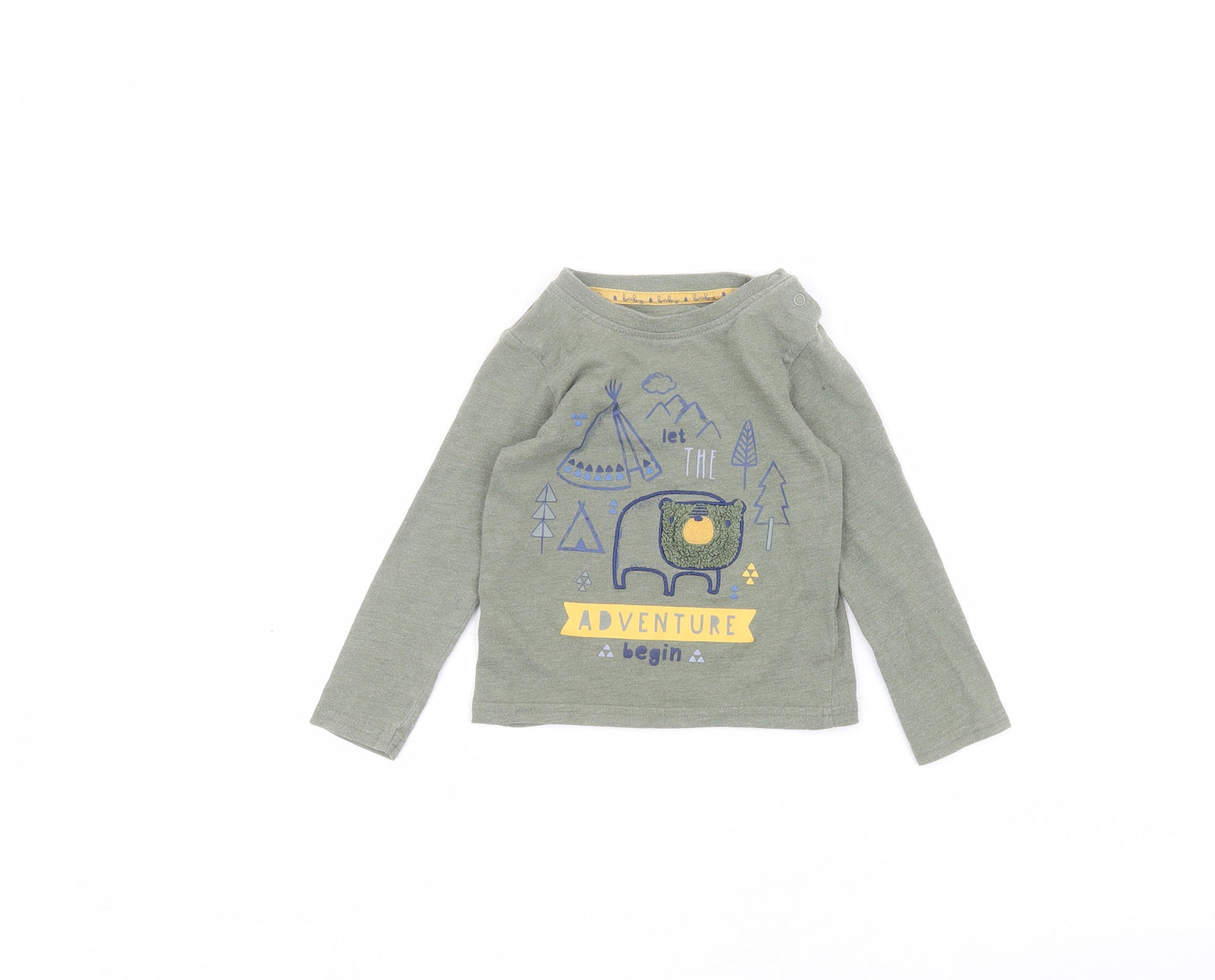 TU Baby Green   Basic T-Shirt Size 12-18 Months