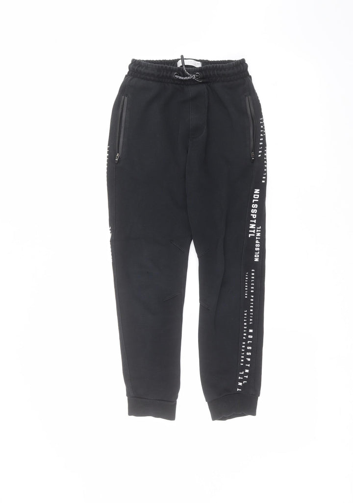 Zara Girls Blue Sweatpants Trousers Size 9 Months
