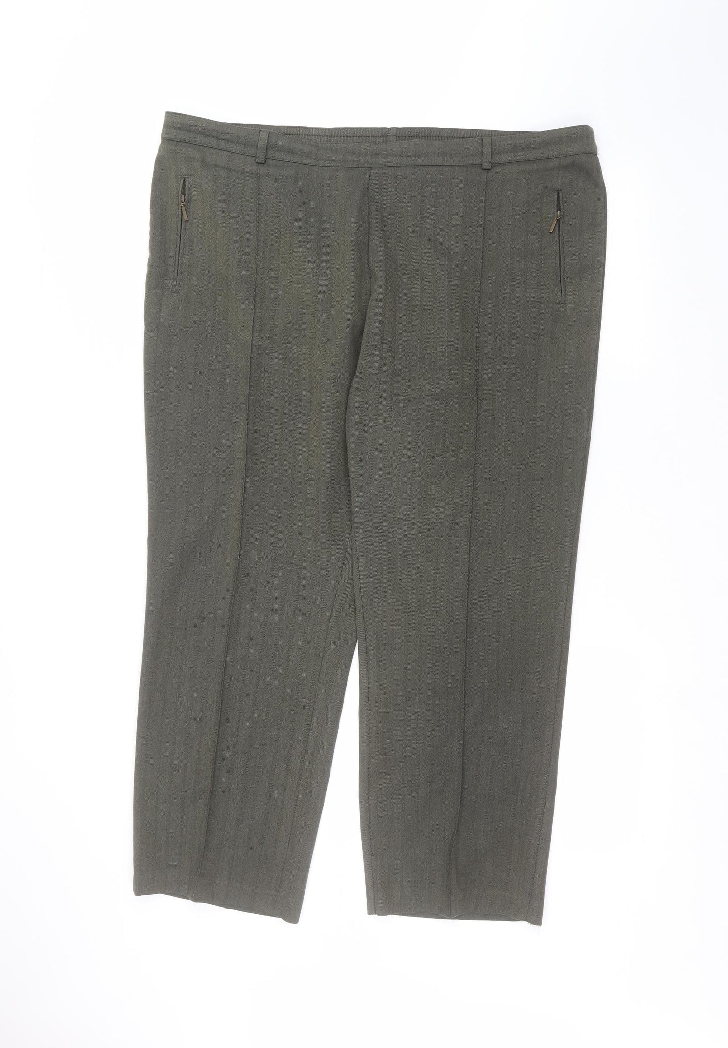 Marks and Spencer Womens Green   Trousers  Size 20
