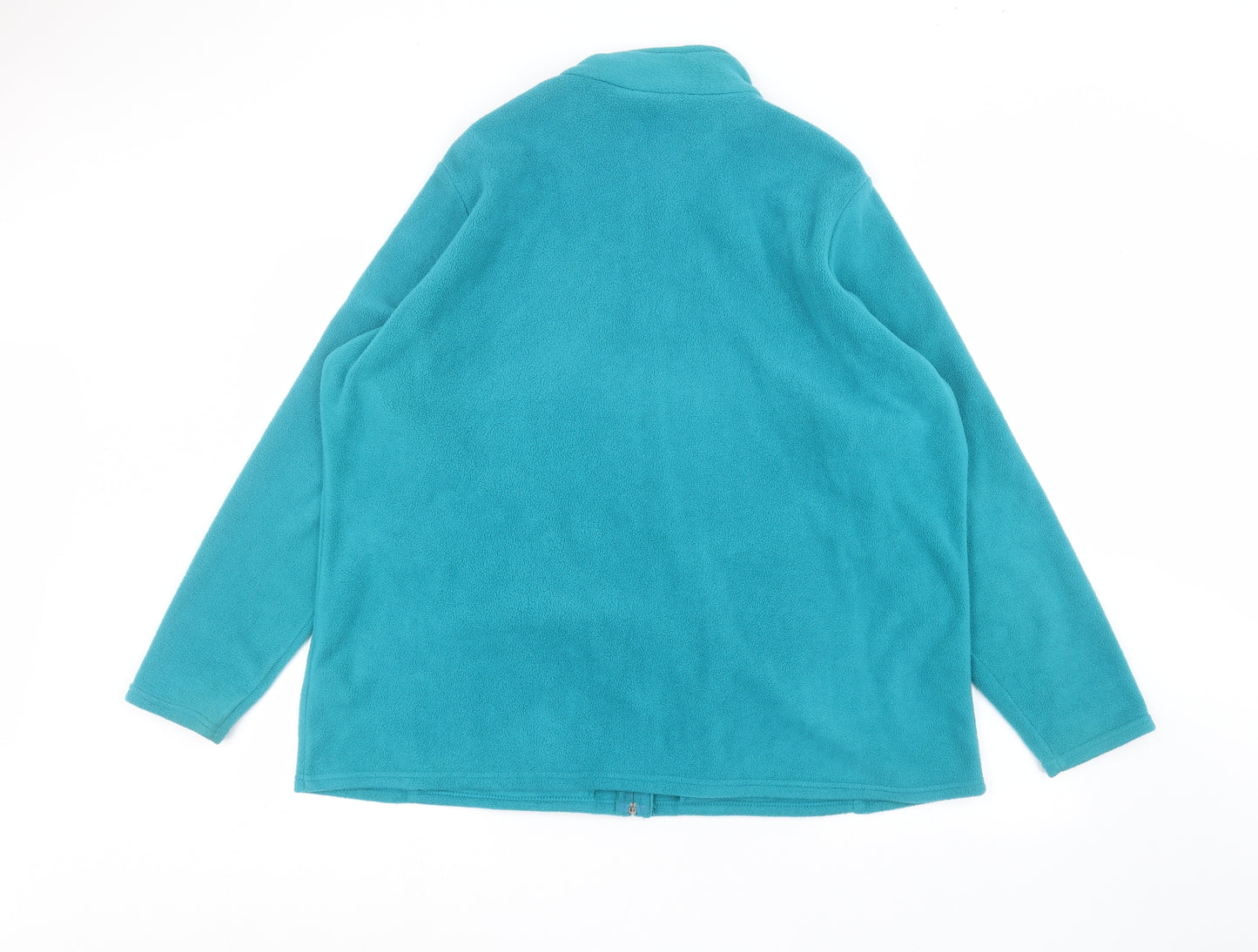 Marks and Spencer Womens Blue   Full Zip Jumper Size 24