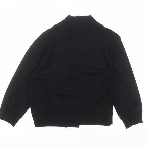 Thesis Womens Black   Cardigan Jumper Size L