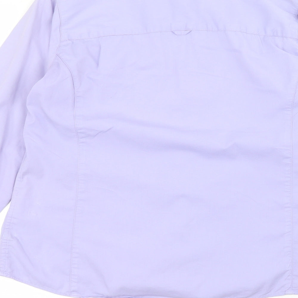 Craghoppers Womens Purple   Basic Button-Up Size 10